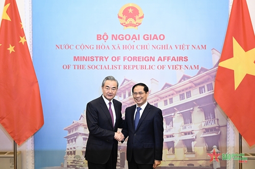 Bộ trưởng Bộ Ngoại giao Bùi Thanh Sơn hội đàm với Bộ trưởng Bộ Ngoại giao Trung Quốc Vương Nghị